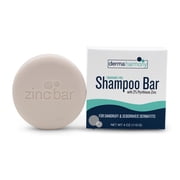DermaHarmony 2% Pyrithione Zinc Dandruff & Seborrheic Dermatitis Shampoo Bar - Fragrance-Free - 4 oz