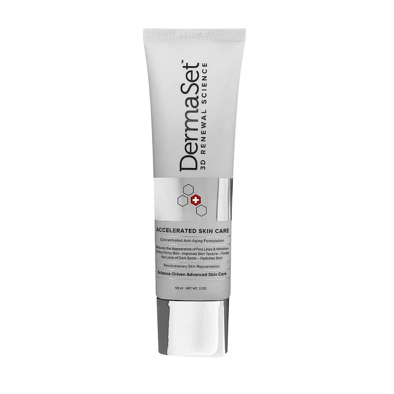 Dermaset Anti-Aging Renewal Cream (New Formula) with Plant-Based Stem Cells Advanced Formula to Visibly Reduce Wrinkles, Fine Lines and Crow's Feet