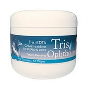DermaZoo Tris Optho Eye Wipes, 50 Wipes