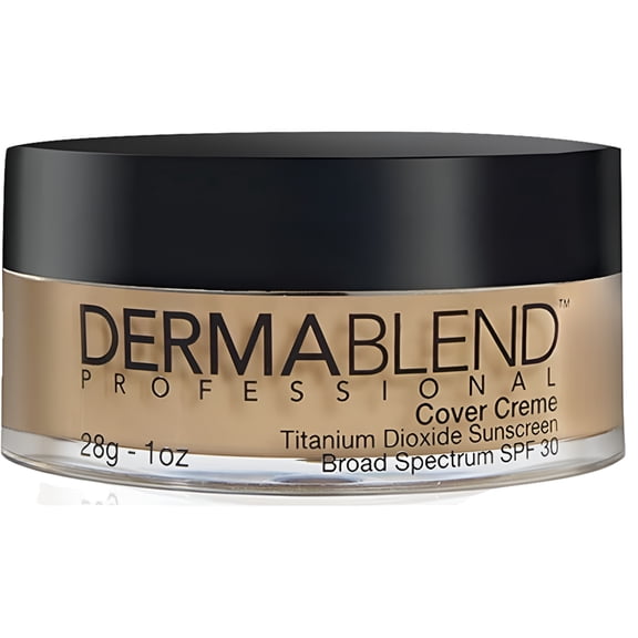 Dermablend Cover Foundation Creme SPF 30 -Yellow Beige (Chroma 1 1/2) 1 Oz