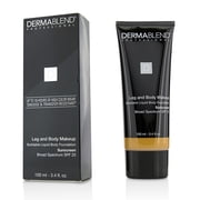 Dermablend - Leg and Body Make Up Buildable Liquid Body Foundation Sunscreen Broad Spectrum SPF 25 - #Tan Honey 45W100ml/3.4oz