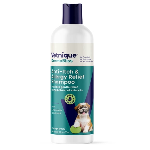 Dermabliss Anti-Itch & Allergy Relief Shampoo, 16 oz