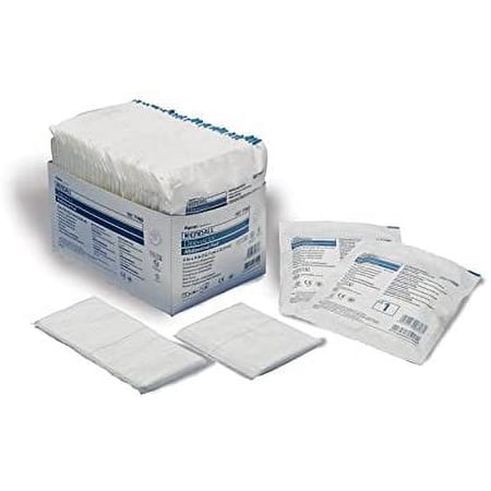 Dermacea Abdominal Pad 7197D, 7-1/2'' x 8'', Pack of 18, White