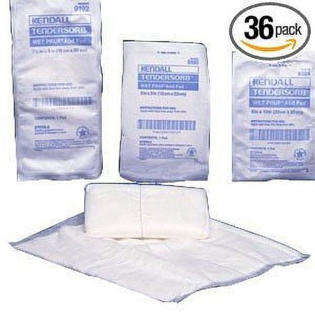 Dermacea Sterile Abdominal Pads 5'' x 9'', Package of 36, 10 Pack