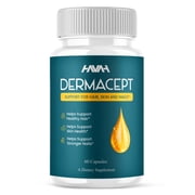 Dermacept Wellness Pills, Derma Cept Premium Supplement 60 Capsules