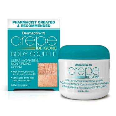 Dermactin Crepe Be Gone Creamy Anti-Aging Neck, Chest, Arms & Legs Cream, 3 Ounces