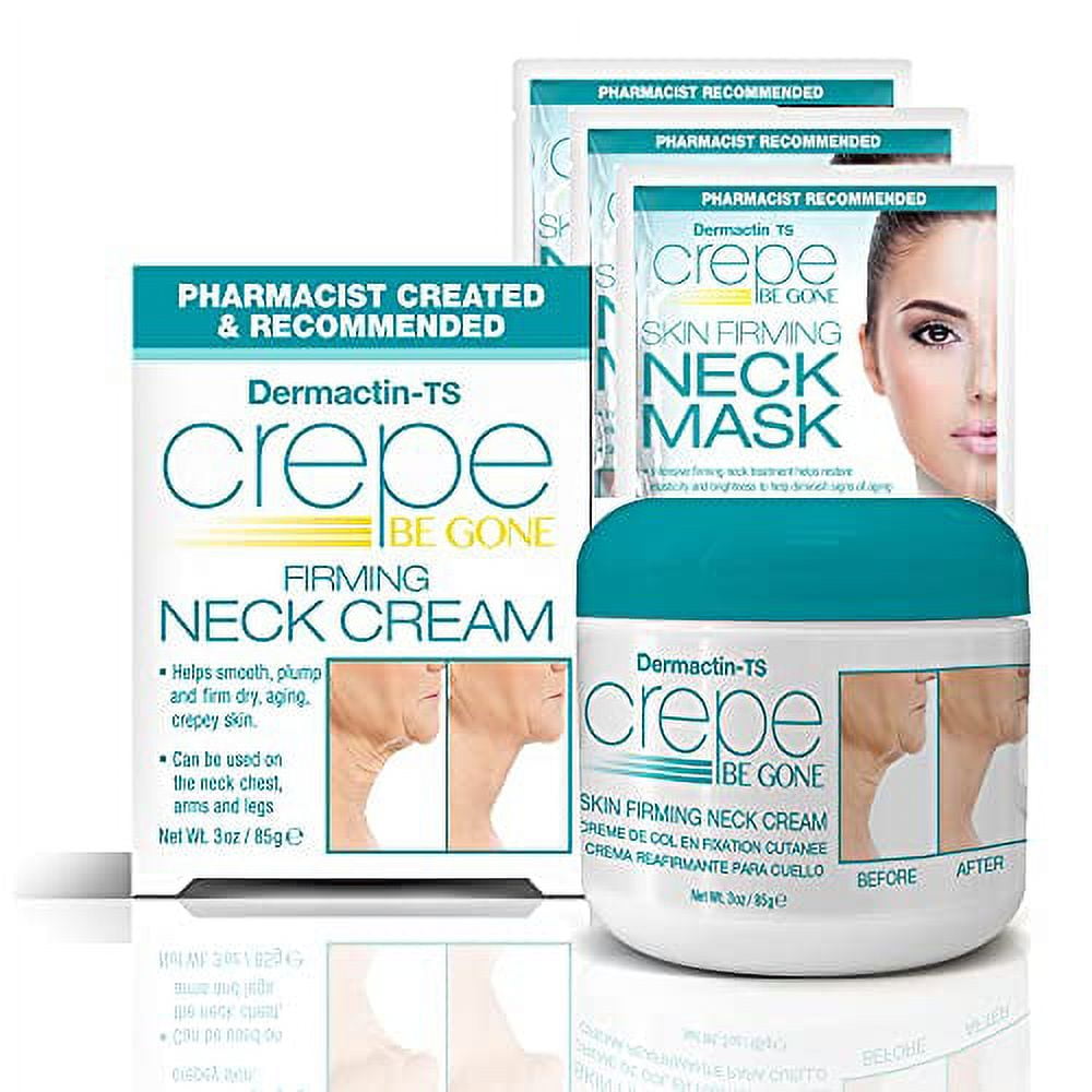 DermactinTS Crepe Be Gone Firming Neck and Decollete Cream 3 oz with
