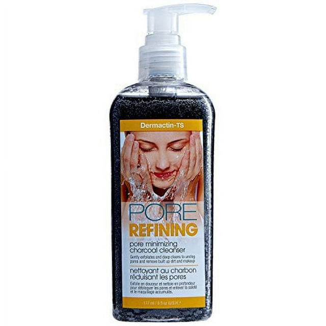 Dermactin-TS Pore Refining Charcoal Cleanser Gel 6 oz.