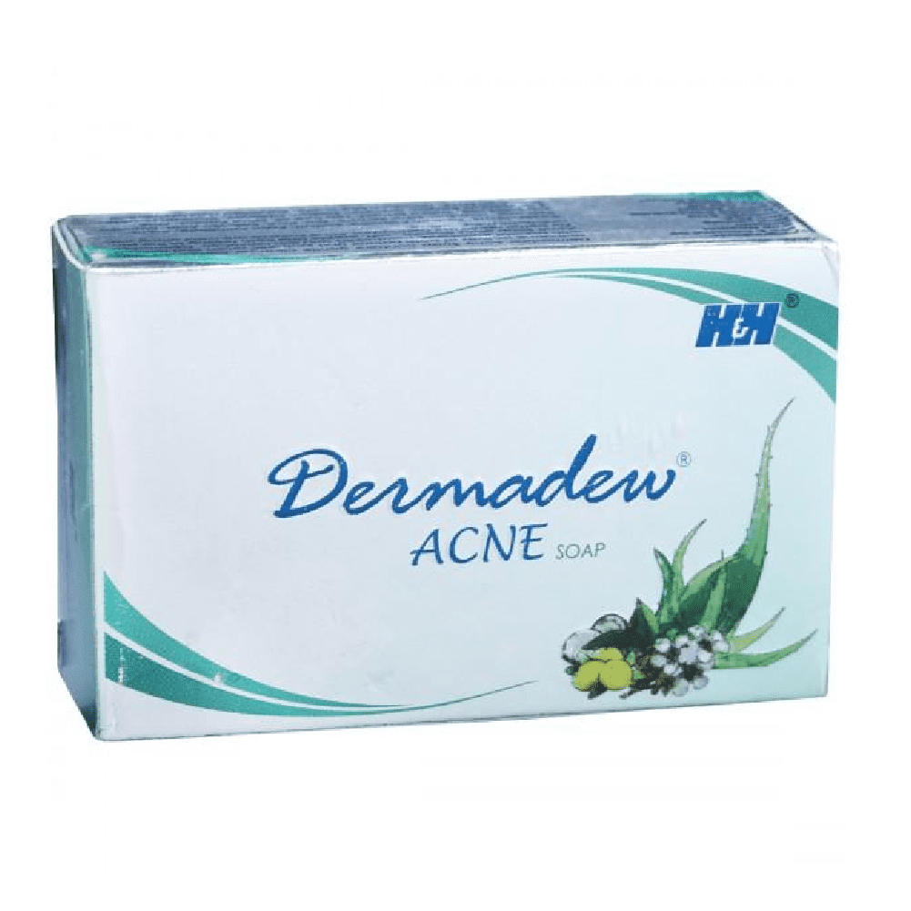 Dermadew Acne Soap 75gm For Pimple, Acne