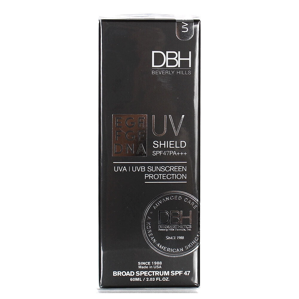 Dermaesthetics EGF UV Shield SPF47 Sunscreen 2.03/60ml New