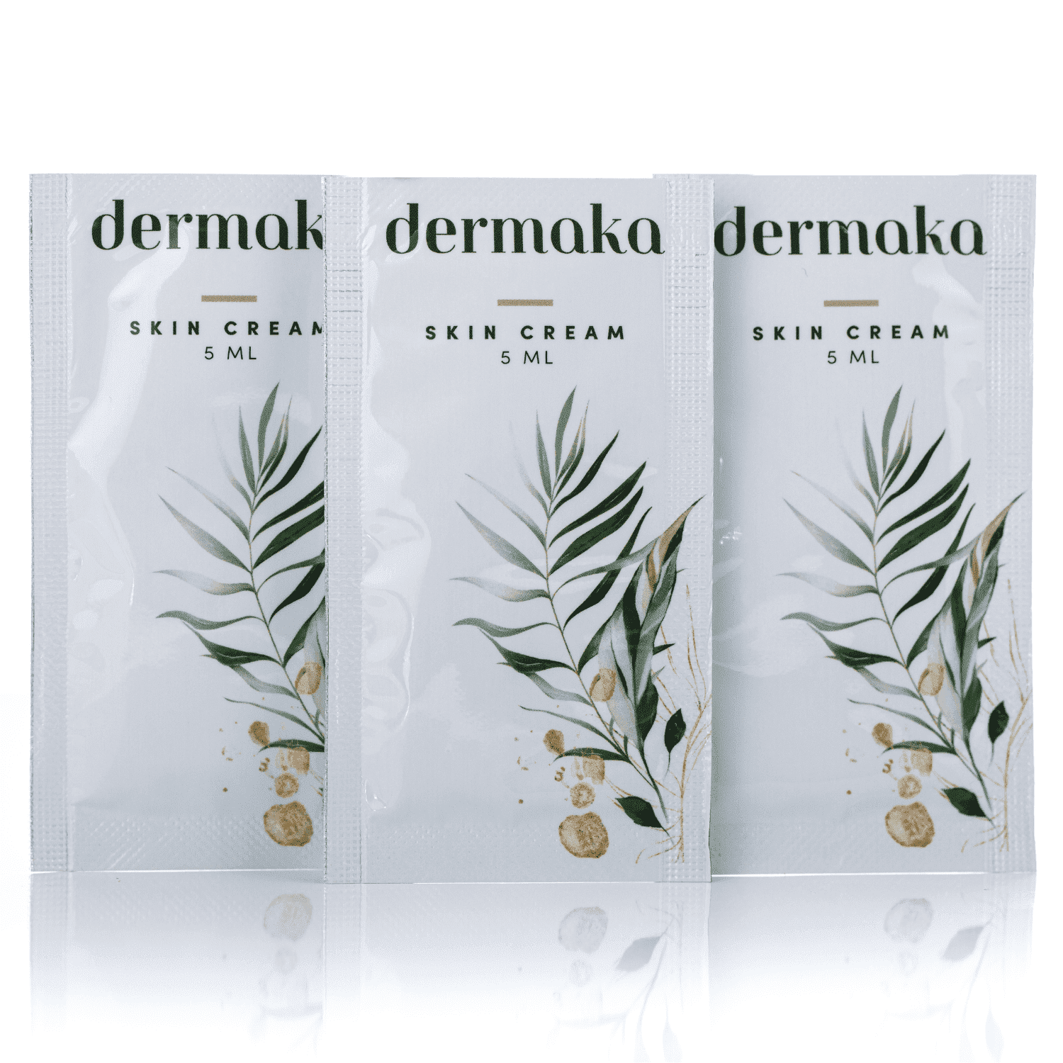 Dermaka Skin Cream Moisturizing Lotion with Licorice - Healing & Hydration, 5ml x 25 Pack