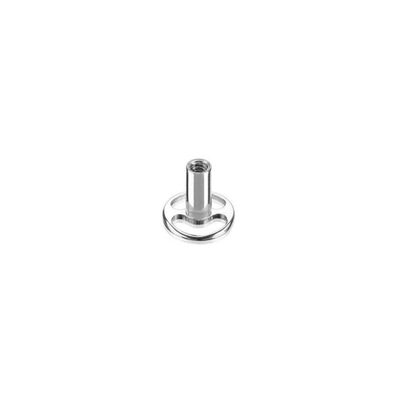 Dermal Anchor with Round Base G23 Titanium - 2mm 2.5mm 3mm Rise Available