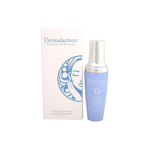 Dermalactives Purifying Triple Power Collagen Moisturizer - Perfectly Nourishes and Protects The Skin From Environmental Damage