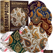 Dermapatch - Waterproof CGM Adhesive Patches - Paisley Prints 20PCs