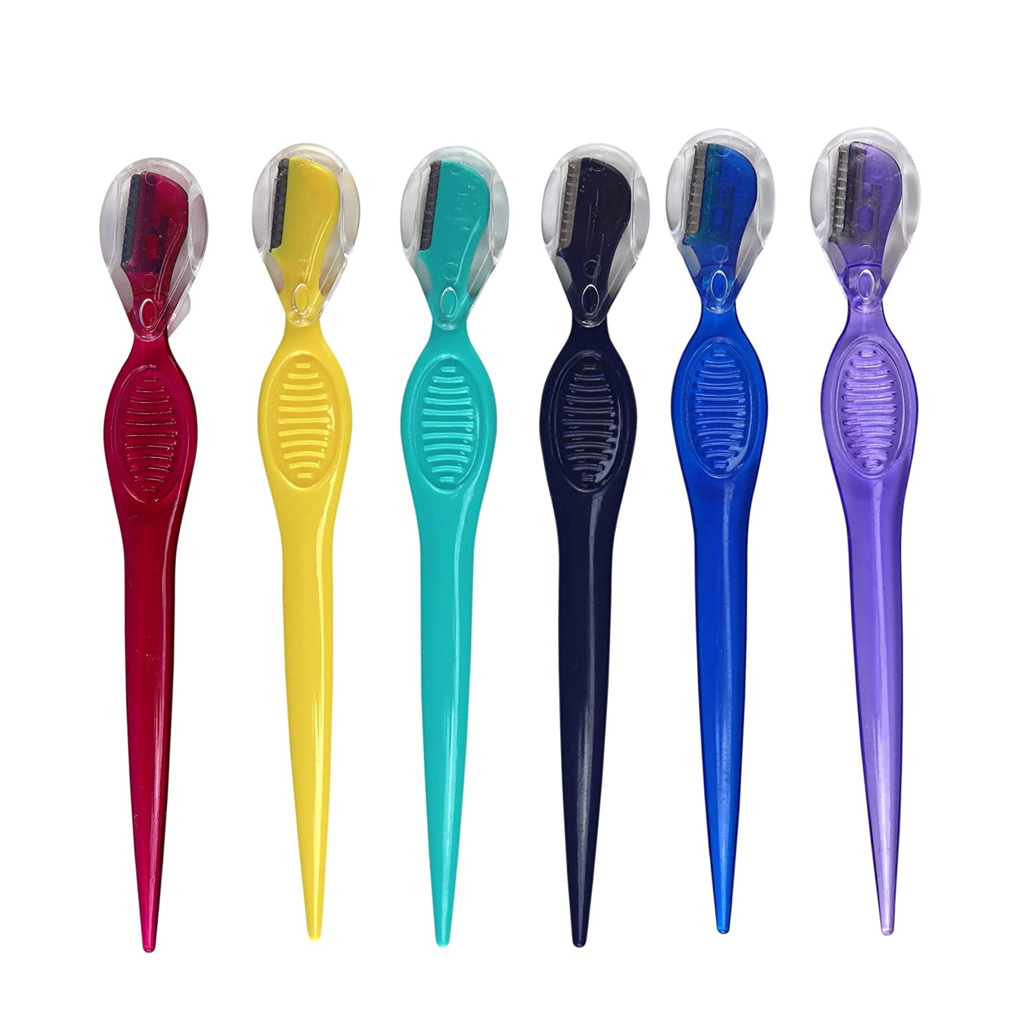 Dermaplaning Eyebrow Razor Tool, Random Colors, 50-Pack