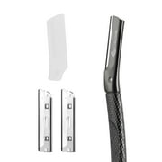 Dermaplaning Tool for Face, Eyebrow Razor, Eyebrow Shaping, Eyebrow Hair Trimmer and Shaver with Protective Cover, Facial Hair Remover for Women, Hair Removal and Exfoliation
