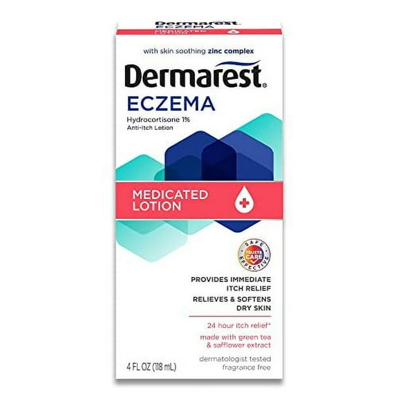 Dermarest Eczema Medicated Lotion, 4 fl oz (Pack of 1)