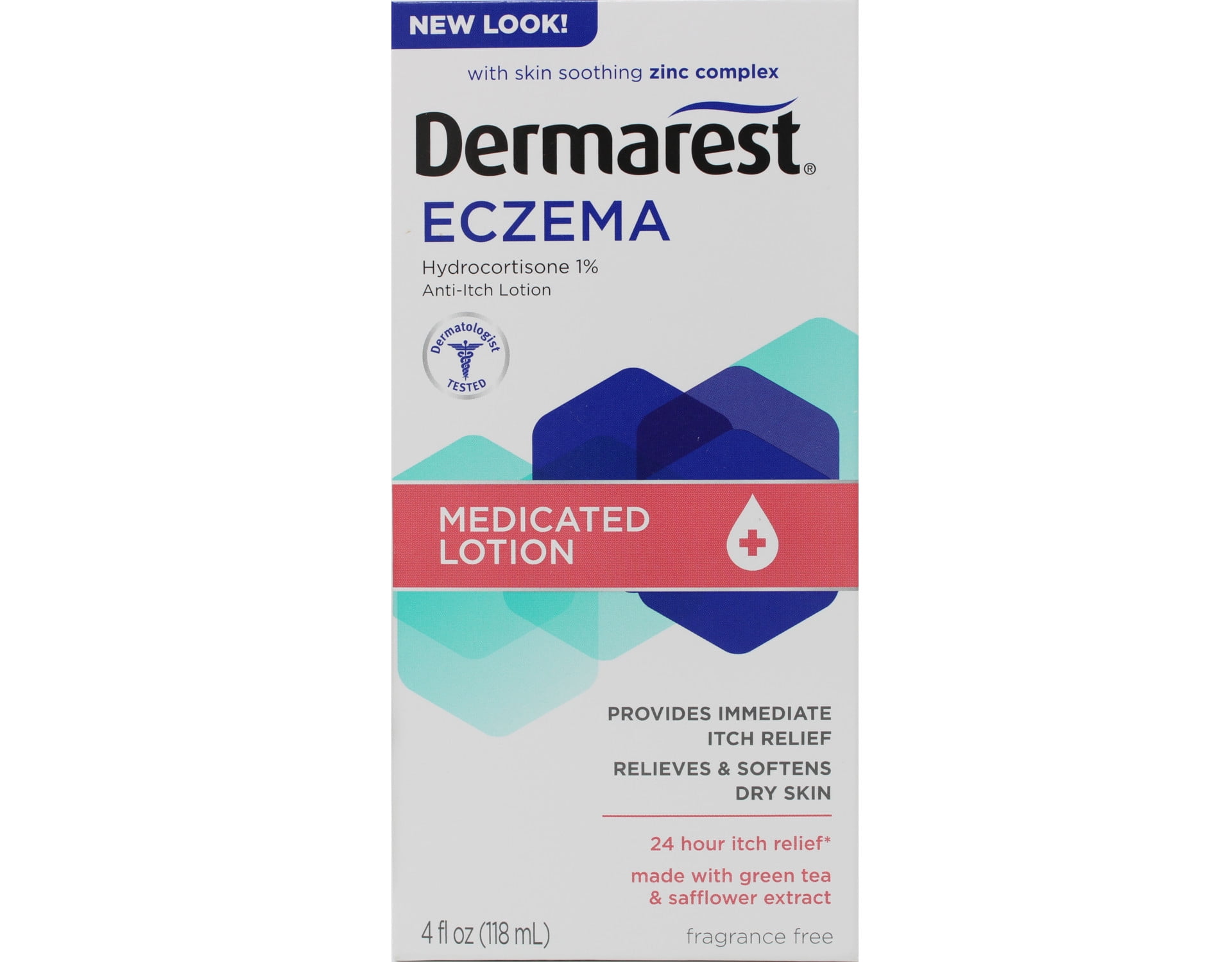 Dermarest Eczema Medicated Lotion 4 oz (Pack of 2)