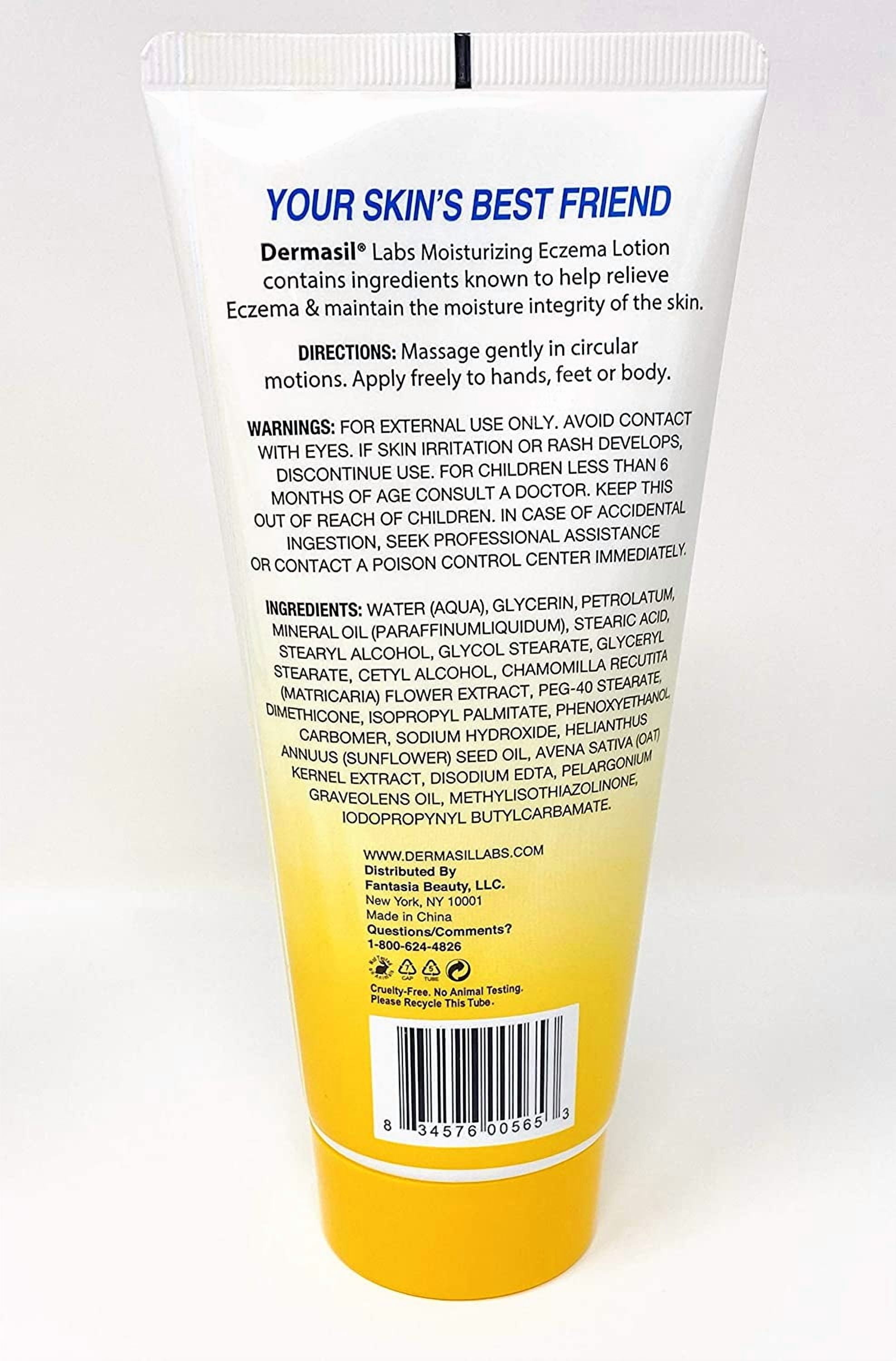 Dermasil Eczema Relief Moisturizing Lotion, 6 oz. Tube