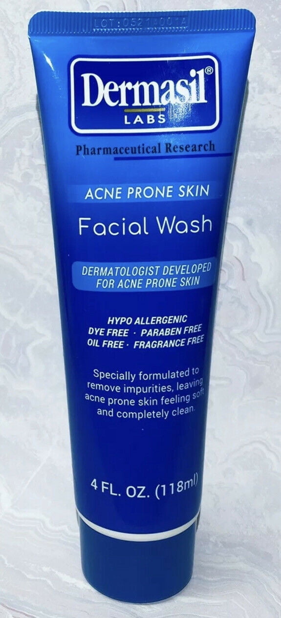 Dermasil Facial Wash for ACNE Prone Skin 4oz (2 pack)
