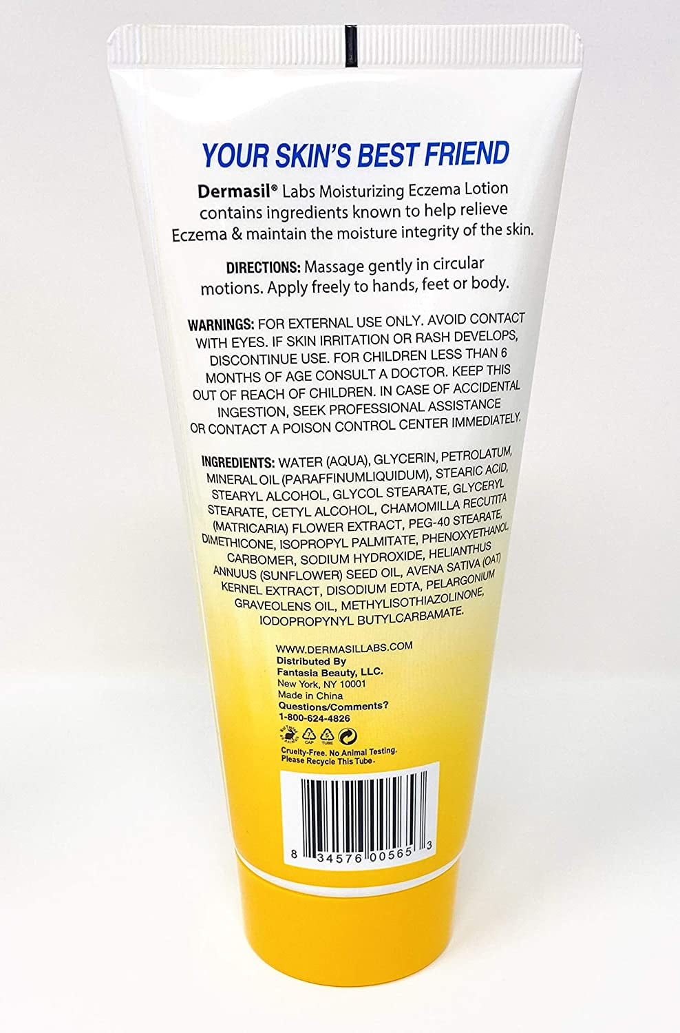Dermasil Labs Eczema Relief Moisturizing Lotion 6 Fl Oz (3 Pack