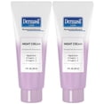 thumbnail image 1 of Dermasil Night Cream 2-Pack, Anti-Aging Face Moisturizer with Hyaluronic Acid & Vitamin C, 2 Oz Ea, 1 of 7