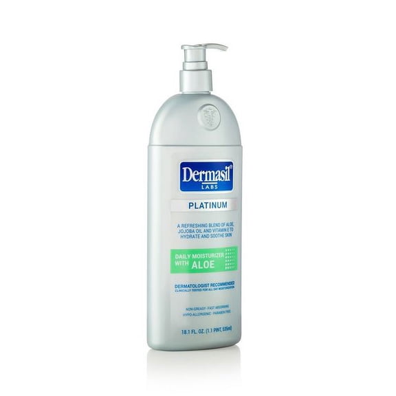 Dermasil Platinum All Day Moisturizing Body Lotion With Aloe