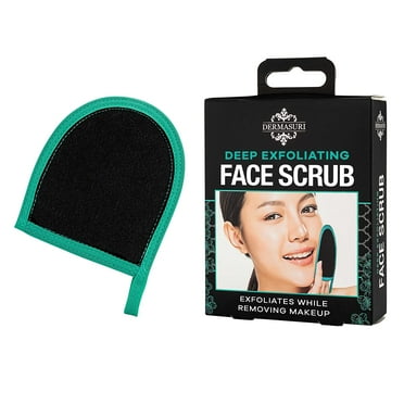 Dermasuri Exfoliating Face Scrubber, Facial Cleansing and Dead Skin Remover for Women & Men (1 Pack)