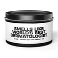 thumbnail image 1 of Dermatologist Tin Candle Gift Decor Vanilla Coffee Scented, 1 of 4