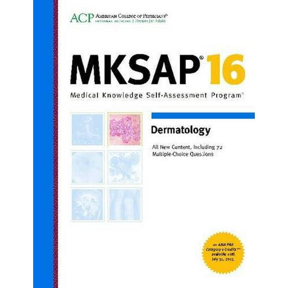 Pre-Owned MKSAP 16: Dermatology (Paperback) 1938245024 9781938245022