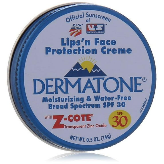 Dermatone 371657 0.5 oz Min Tin SPF 30 with Z-Cote Face Protection, 24 Count
