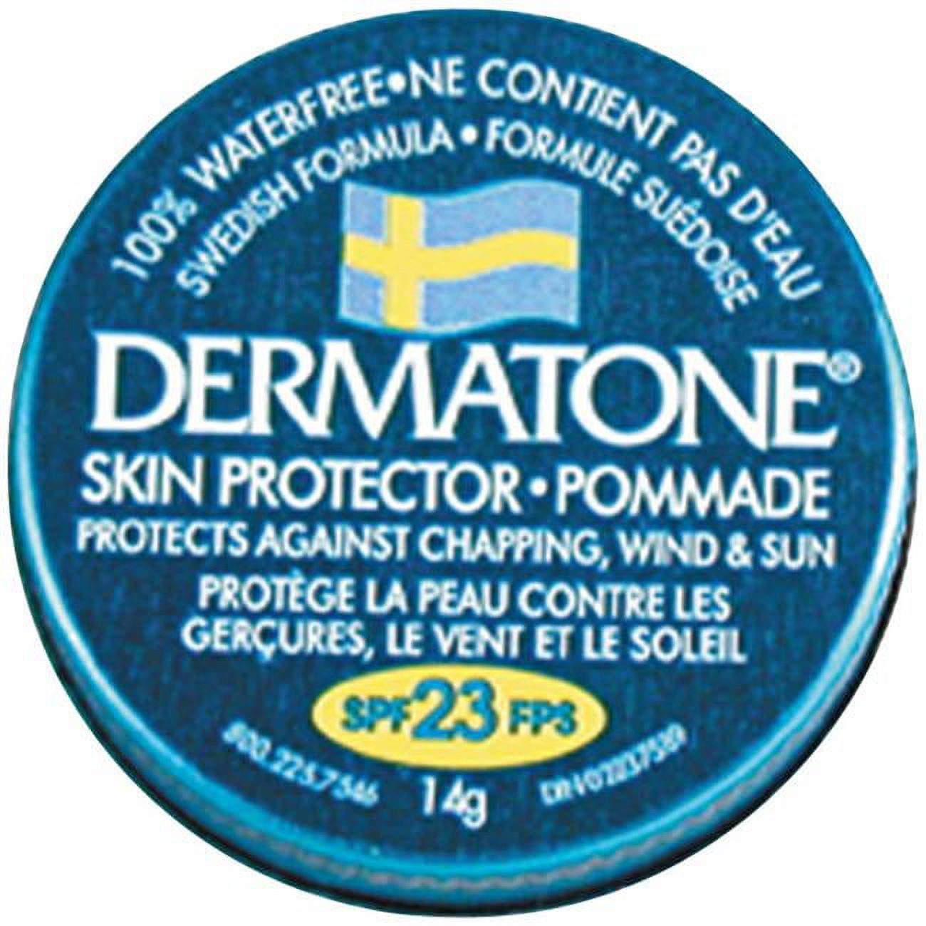 Dermatone SPF 23 Sun Protectant 0.5oz Tin Water Resistant UVA UVB Protection - image 1 of 3