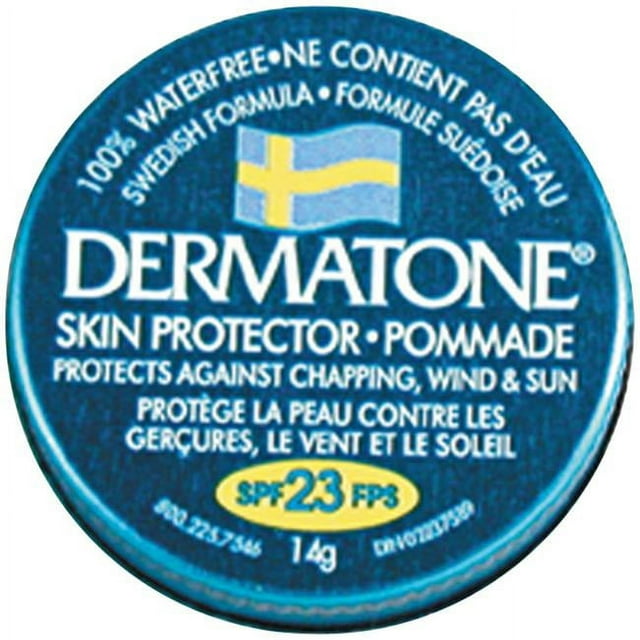 Dermatone SPF 23 Sun Protectant 0.5oz Tin Water Resistant UVA UVB Protection