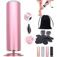 thumbnail image 1 of Dermave Electric Foot Callus Remover, Pedifairy 360 Rotation Foot Sander, Pain-Free Foot Polisher with 60pcs Sanding Discs, 0-600 RPM Adjustable Speed Electric Foot File (Pink), 1 of 6