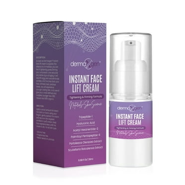 Dermaxgen INSTANT FACE LIFT - Anti-Aging, Tightening, Lifting & Firming Cream for Loose Sagging Skin, Puffiness, Fine Lines, Wrinkles & Crow’s Feet (INSTANT RESULTS) - 20 ML