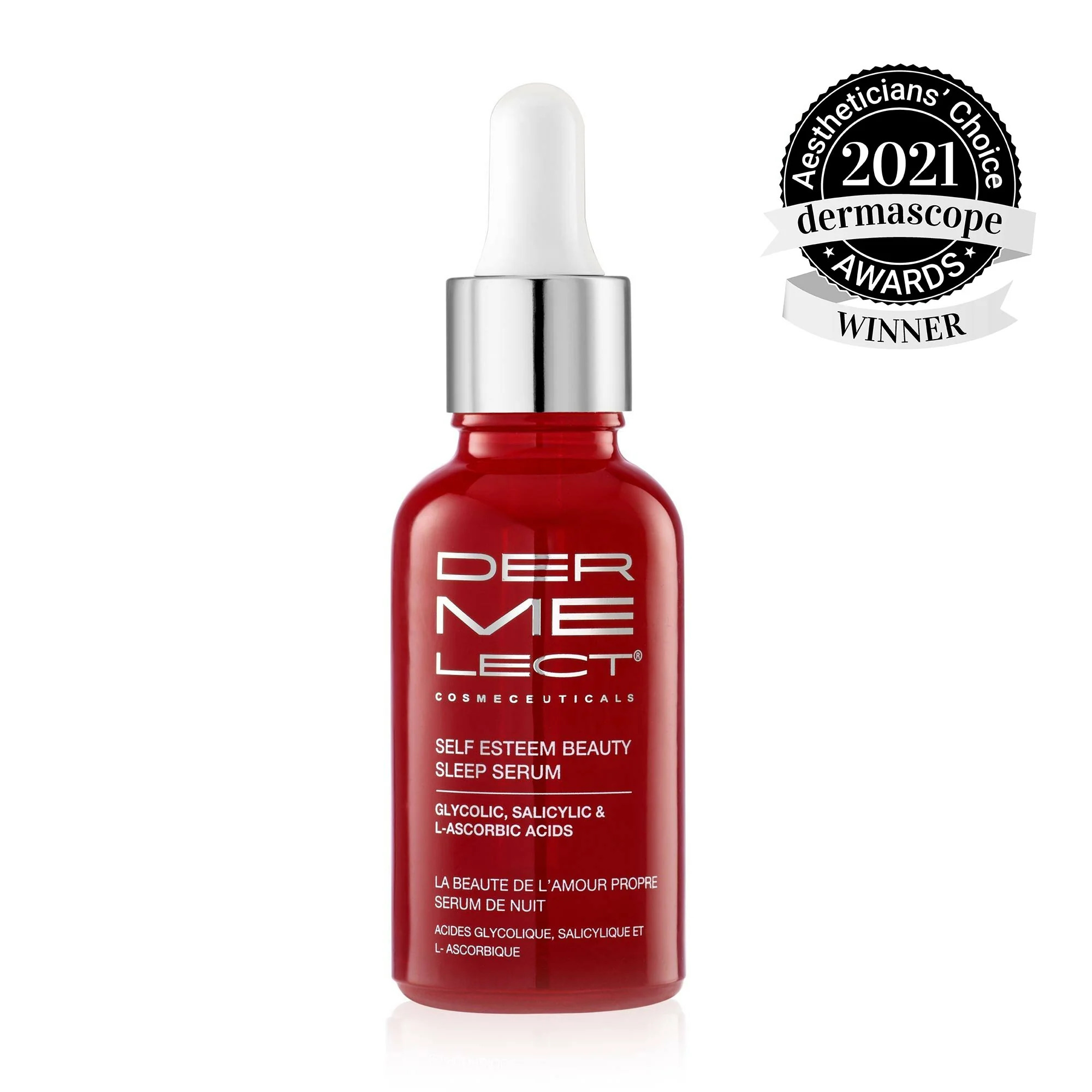 Dermelect SelfEsteem Beauty Sleep Serum for Face Glycolic Acid