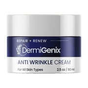 DermiGenix Anti-Wrinkle Cream Advanced Skin Moisturizer for Repair and Renew 30 Day Supply