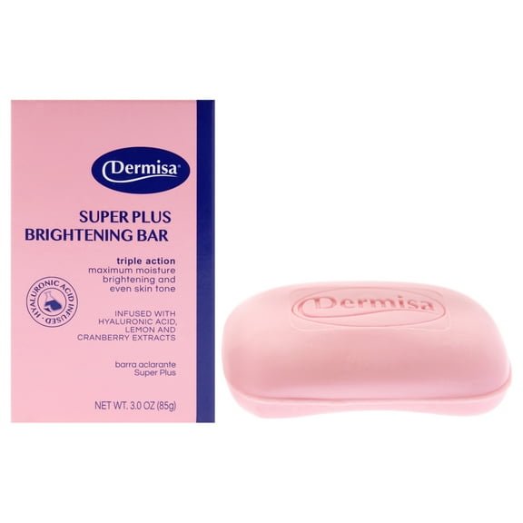 Dermisa Super Plus Brightening Bar , 3 oz Bar Soap