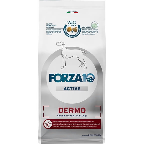 Dermo Dry Dog Food for Itchy Skin & Coat Health, Fish Flavor, 22 lb