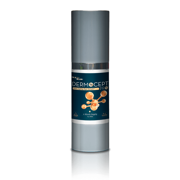 Dermocept Pro - Anti Aging Eye Serum 2 Month Supply - Pro Eye Wrinkle Serum - Dermacept Pink Vitamin AntiAging Eye Cream for Wrinkles - Dermacept Vitamin C Serum for Wrinkles Under Eye & Crows Feet