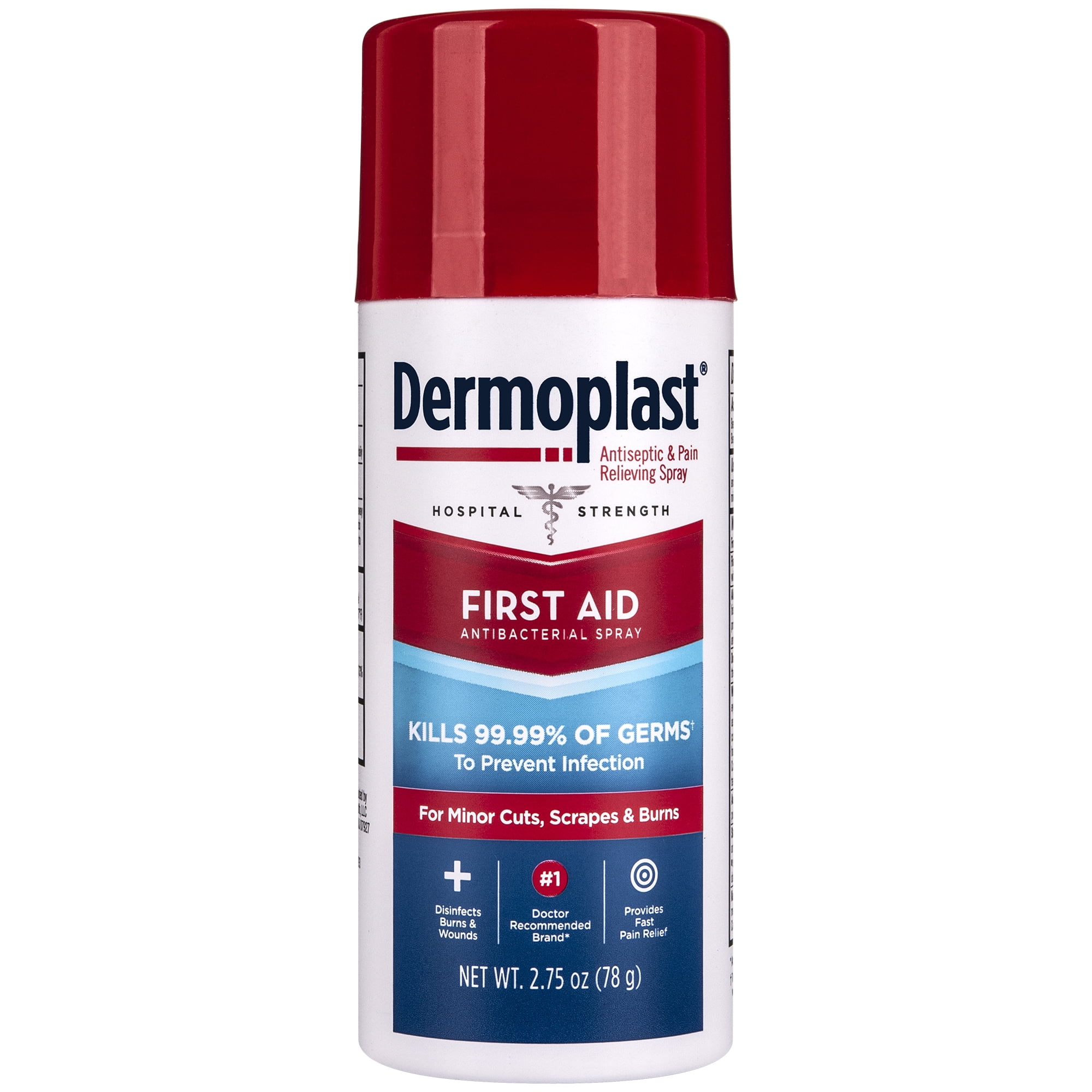 Dermoplast Pain Relief Spray (safe for children age 2 up) for maternity  postpartum, sunburn, insect bites, minor burns, minor cuts, and scrapes