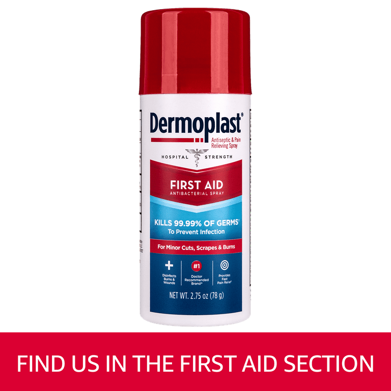 Spray first aid discount