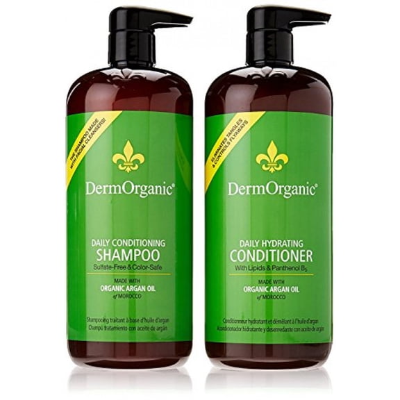 Dermorganic Shampoo and Conditioner Duo.