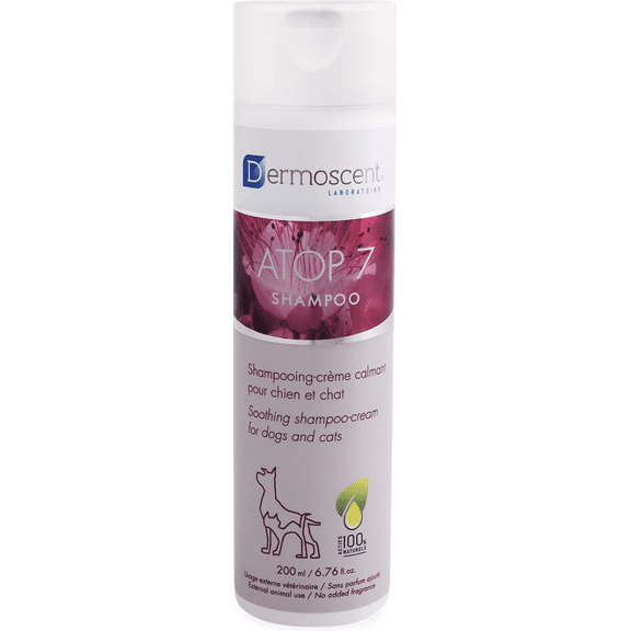 Dermoscent ATOP 7 Shampoo for Dogs and Cats, 200mL