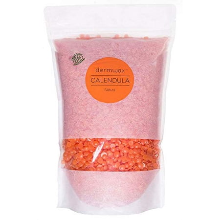 Dermwax Calendula Organic Wax Beads (Stripless) 28oz (1.76 lbs)