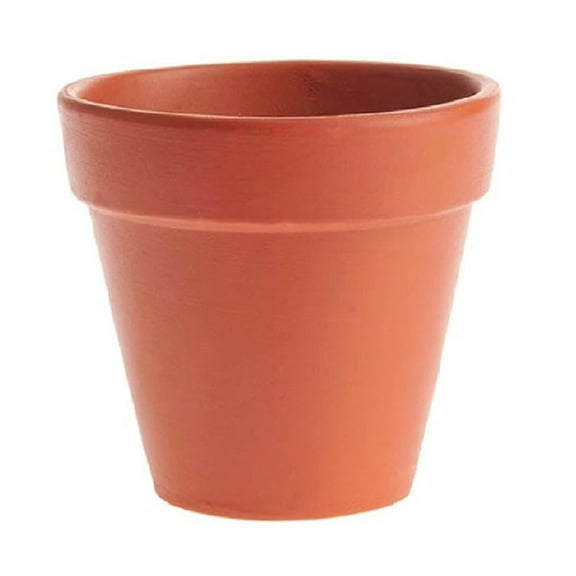 Deroma Garden Pottery Earthenware Plant Pot - Round Indoor Planter - One Size