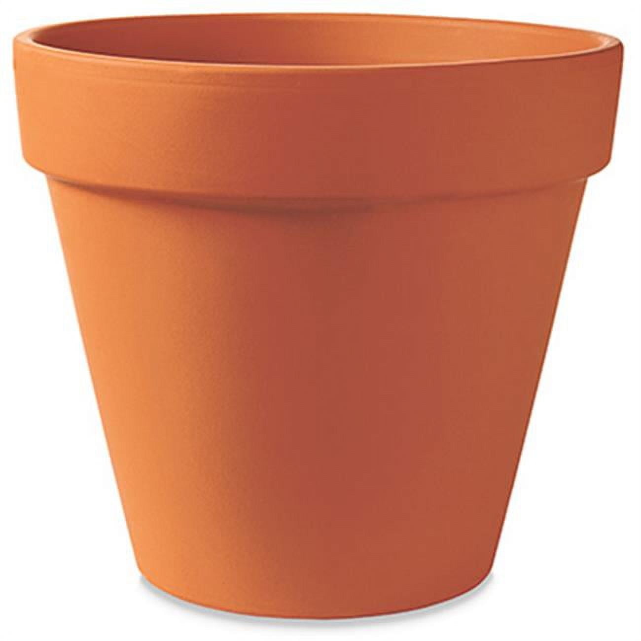 Deroma 01270FZ 10 in Terra Cotta Standard Clay Pot