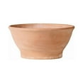 thumbnail image 1 of Deroma 242245 9.1 in. White Terracotta Clay Round Bowl Planter, 1 of 1