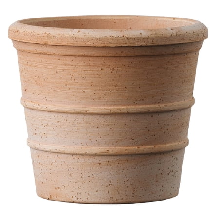 Deroma 4.3" x 4.3" x 3.7" Round Terracotta Clay Planter with Weather-Resistant (6 Count)
