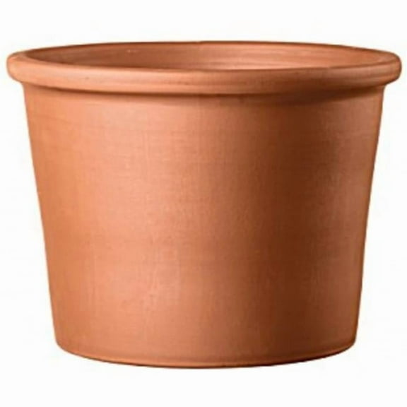 Deroma 7387368 Clay Standard Planter, Terracotta
